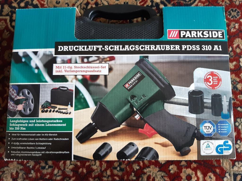 Parkside perslucht slagschroevendraaier nieuw in doos, Ophalen of Verzenden, Nieuw