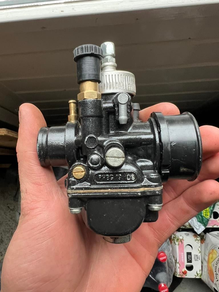 Dellorto carburateur 19mm, Ophalen of Verzenden, Zo goed als nieuw, Carburateur