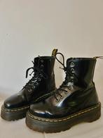 Dr Martens Jadon Leather Platform Boots, Ophalen of Verzenden, Zo goed als nieuw, Zwart, Lage of Enkellaarzen