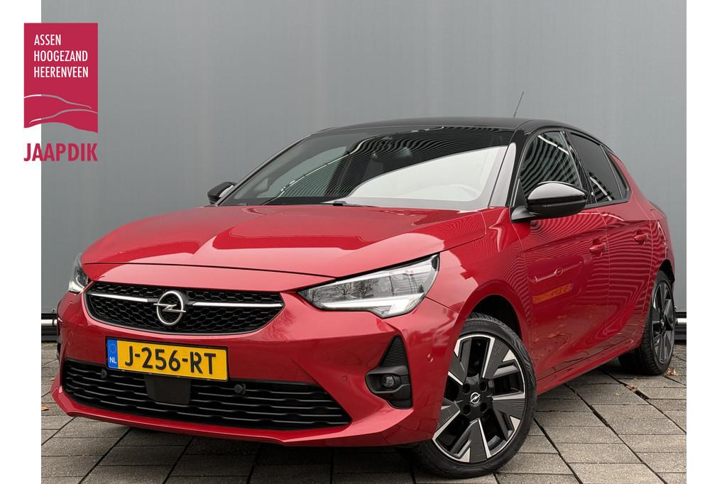 Opel CORSA-E BWJ 10-2020 | GS Line 136PK 50 kWh | PANO DAK |, Auto's, 330 km, Gebruikt, Zwart, 24 min
