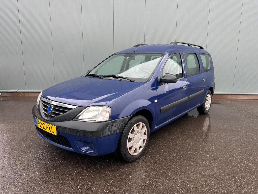Dacia Logan MCV 1.6 Ambiance AIRCO | NAP ! (bj 2008), Auto's, Dacia, 4 cilinders, Blauw, 620 kg, 49 €/maand