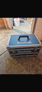 Lege Makita gereedschapskist, Ophalen, Gevuld, Zo goed als nieuw