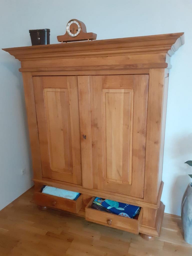 Eikenhouten kast, Antiek en Kunst, Antiek | Meubels | Kasten, Ophalen of Verzenden