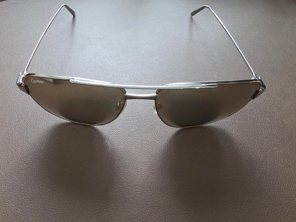 Complete originele Cartier zonnebril CT0057S 003 cat 3, Sieraden, Tassen en Uiterlijk, Zonnebrillen en Brillen | Heren, Overige merken