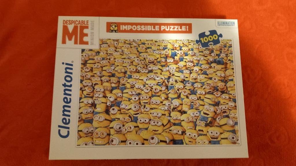 Clementoni Minions Impossible Puzzel 1000 stukjes, Ophalen of Verzenden