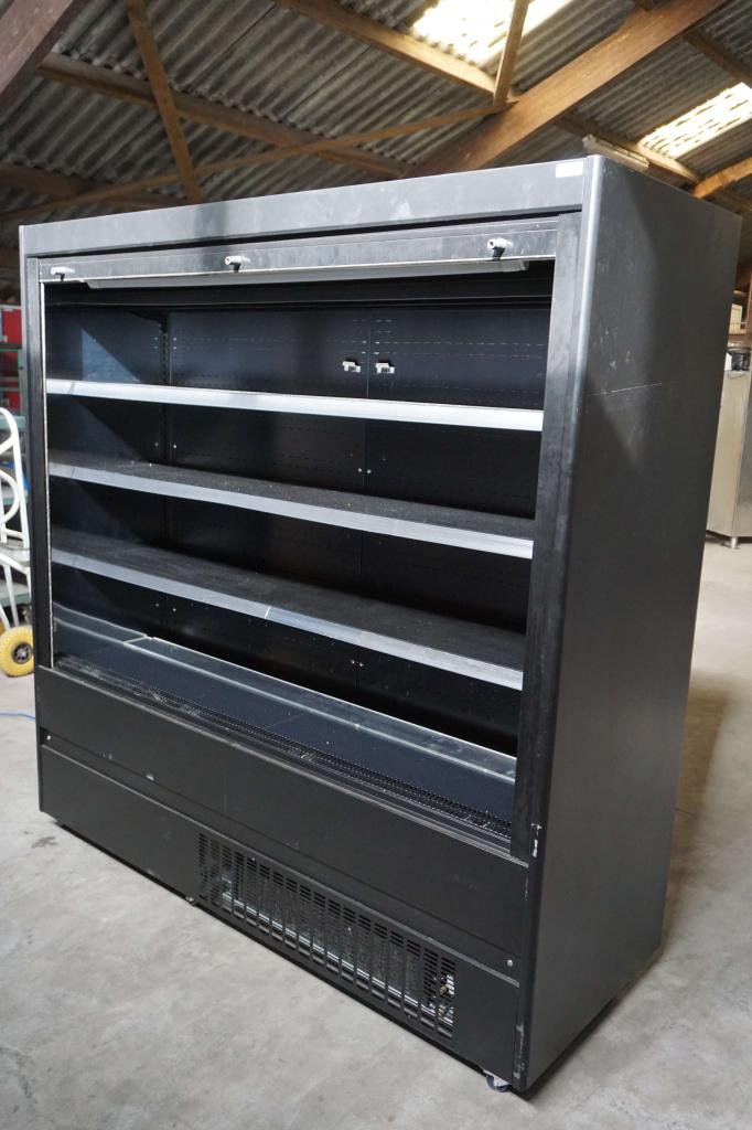 Wandkoeling wandkoelmeubel winkelkoeling met rolluik, Gebruikt, Niet ingevuld, Koelen en Vriezen, Niet ingevuld