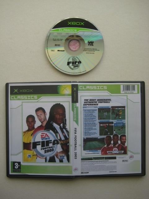 FIFA 2003 Xbox, Ophalen of Verzenden, Zo goed als nieuw, Sport, 3 spelers of meer