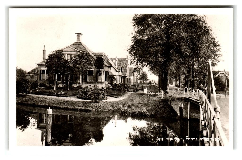 Appingedam, Farmsummerweg, Verzenden, 1960 tot 1980, Gelopen, Groningen