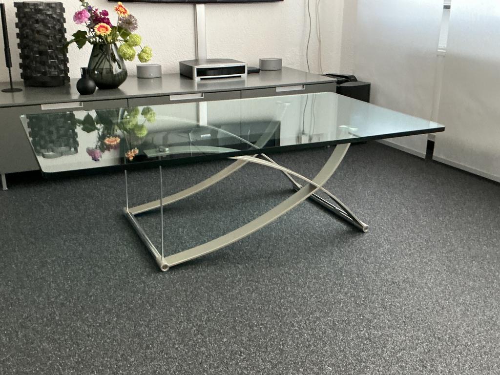 Rolf Benz salontafel, Huis en Inrichting, Ophalen, 100 tot 150 cm, 50 tot 100 cm, Zo goed als nieuw