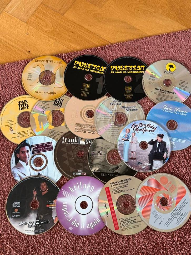 17 st  CD collectie Pop Rock Nederlands cranberries dire str, Cd's en Dvd's, Cd's | Overige Cd's, Gebruikt, Ophalen of Verzenden