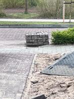 3,5m2 Oud gebakken klinkers rood/paars 10x20x9cm, Gebruikt, Keramiek, Klinkers, Ophalen of Verzenden