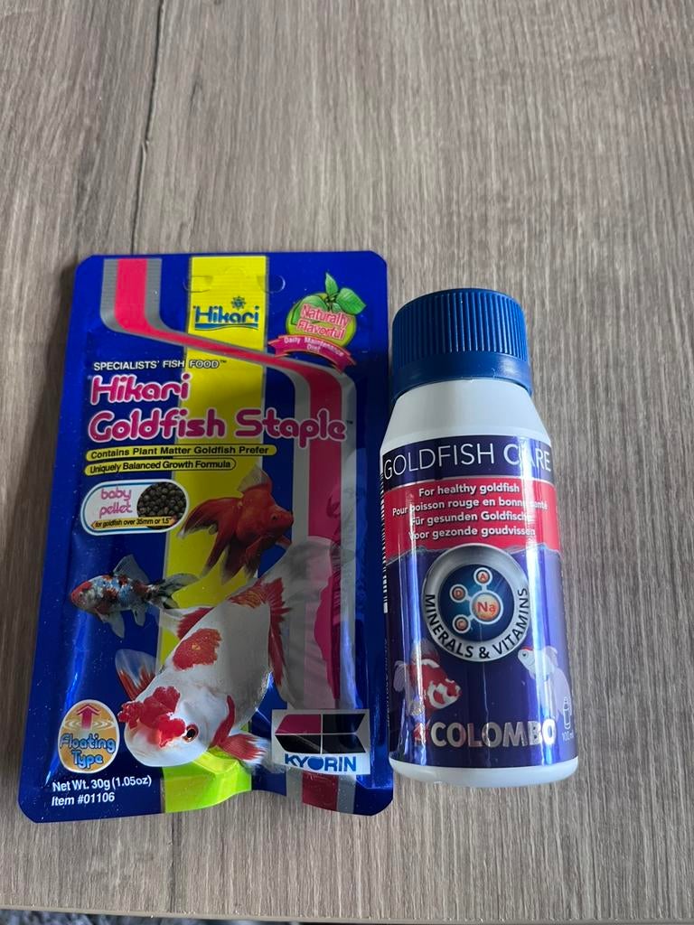 Goudvis voer ongeopend, Ophalen of Verzenden, Nieuw, Overige typen