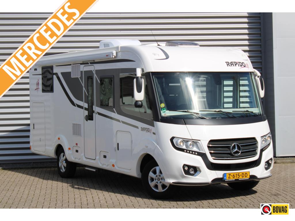 Rapido M96 170PK Mercedes Omvormer Dakairco BR-Fietsenlift, Caravans en Kamperen, Campers, Ringverwarming, Bedrijf, Diesel, Rapido