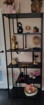 Zwarte vakkenkast, Ophalen, Gebruikt, 50 tot 100 cm, 150 tot 200 cm