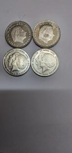 Setje 2 1/2 Gulden Juliana & Beatrix 1979/1980, Postzegels en Munten, Munten | Nederland, Koningin Juliana, Setje, Zilver, Ophalen of Verzenden