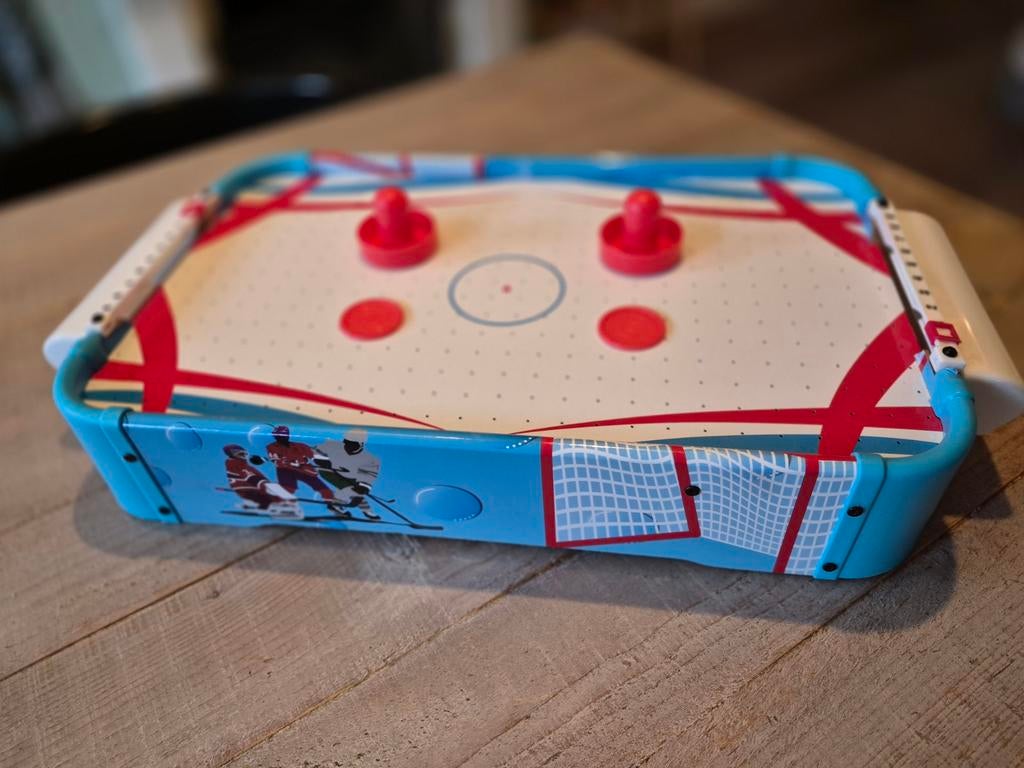Airhockey tafelmodel zgan, Ophalen of Verzenden, Zo goed als nieuw