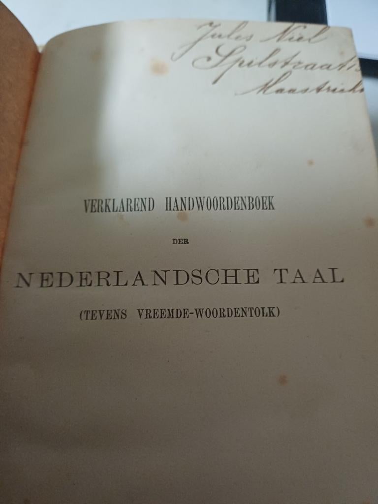 Verklarend Handwoordenboek der Nederlandsche Taal (1920), Boeken, Woordenboeken, Gelezen, Ophalen of Verzenden, Dr. J. Endepols