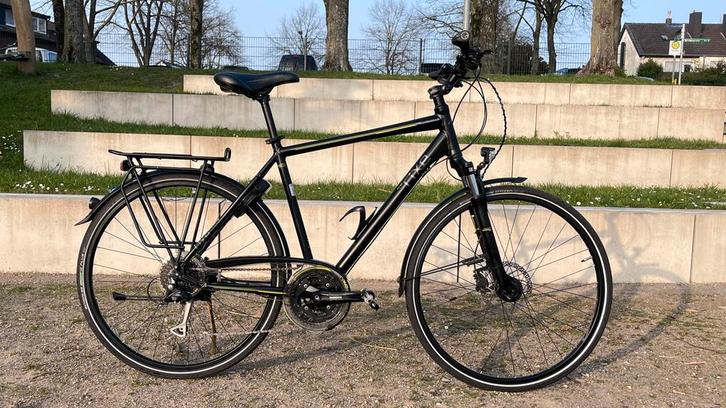 Rixe Montpellier heren trekkingfiets (L, 28 inch) met schijf, Fietsen en Brommers, Fietsen | Heren | Herenfietsen, Zo goed als nieuw
