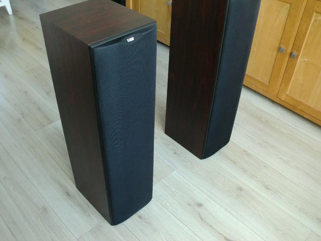 Bowers and Wilkins DM603 S1 Rosewood kleur B&W nieuw staat., Ophalen, Refurbished, 60 tot 120 watt, Bowers & Wilkins (B&W)