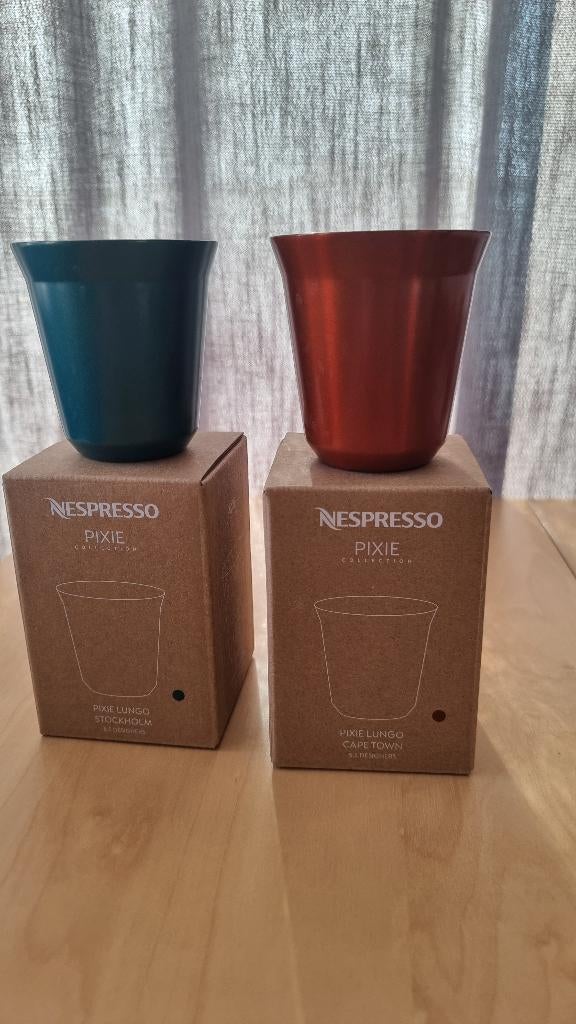 Nespresso Pixie Stockholm en Cape Town, Huis en Inrichting, Keuken | Servies, Overige materialen, Nieuw, Ophalen of Verzenden