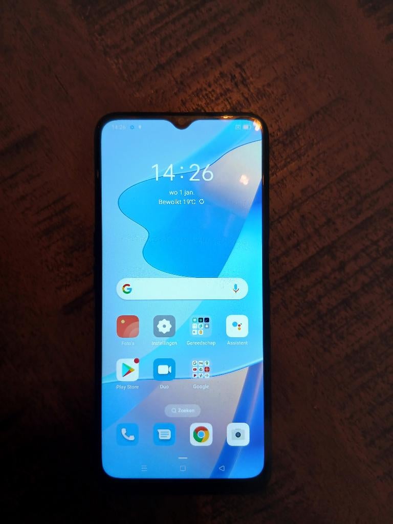 Oppo A16 met scherm bescherming er bij, Ophalen of Verzenden, Gebruikt, Overige typen, Overige merken