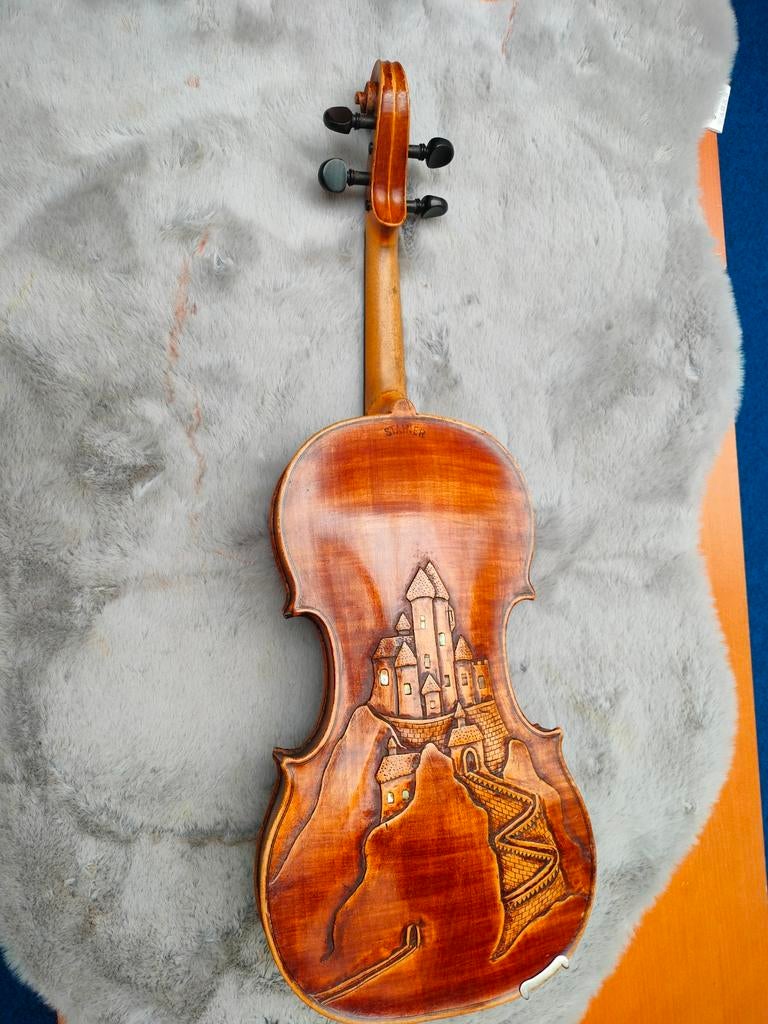 Prachtige gerestaureerde 4/4 Stainer kopie viool (1925), Muziek en Instrumenten, Strijkinstrumenten | Violen en Altviolen, Ophalen of Verzenden