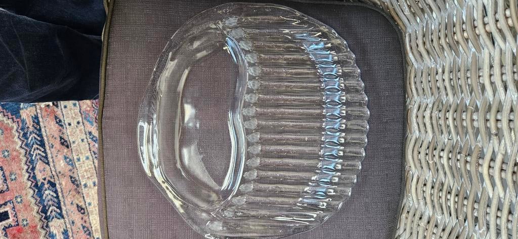Glazen schaal voor asperges - Ovaal, Ophalen, Schaal, Ovaal, Glas