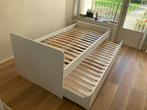 Ikea Slakt bed met 2x Luroy lattenbodem en 2x matras, Huis en Inrichting, Ophalen, 90 cm, Wit, Tweepersoons