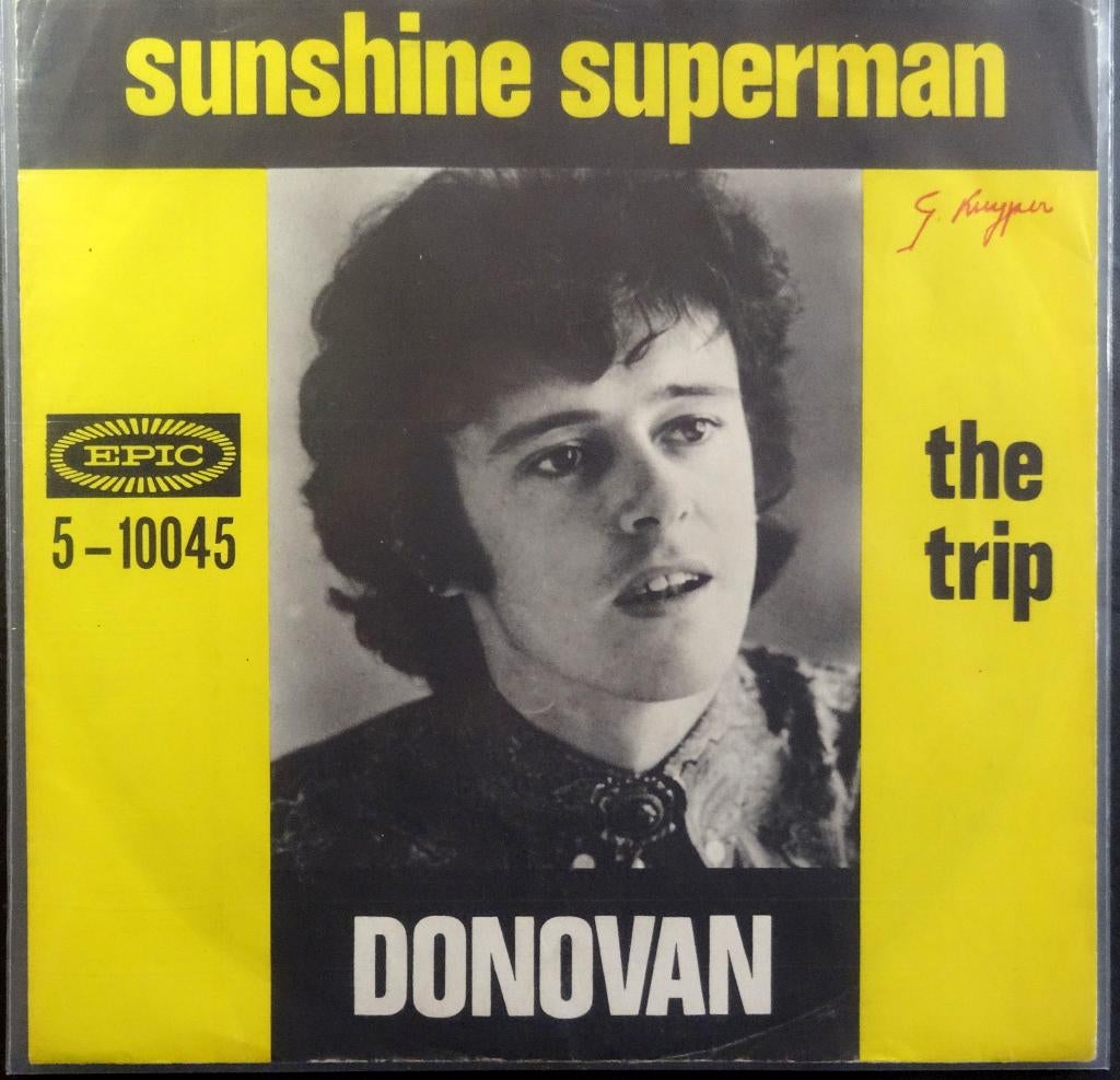 Vinyl single Donovan - Sunshine Superman - € 3,00, Gebruikt, 7 inch, Single, Ophalen of Verzenden
