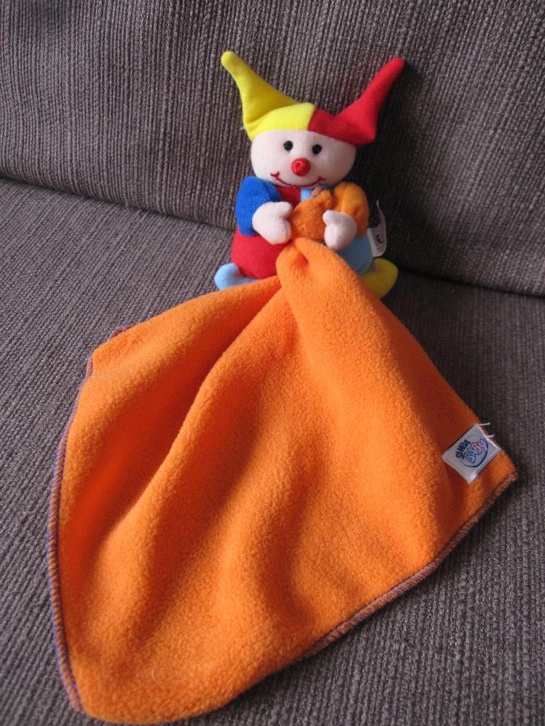 Simba baby clown knuffeldoekje lapje oranje 3 euro, Ophalen of Verzenden, Zo goed als nieuw, Overige typen