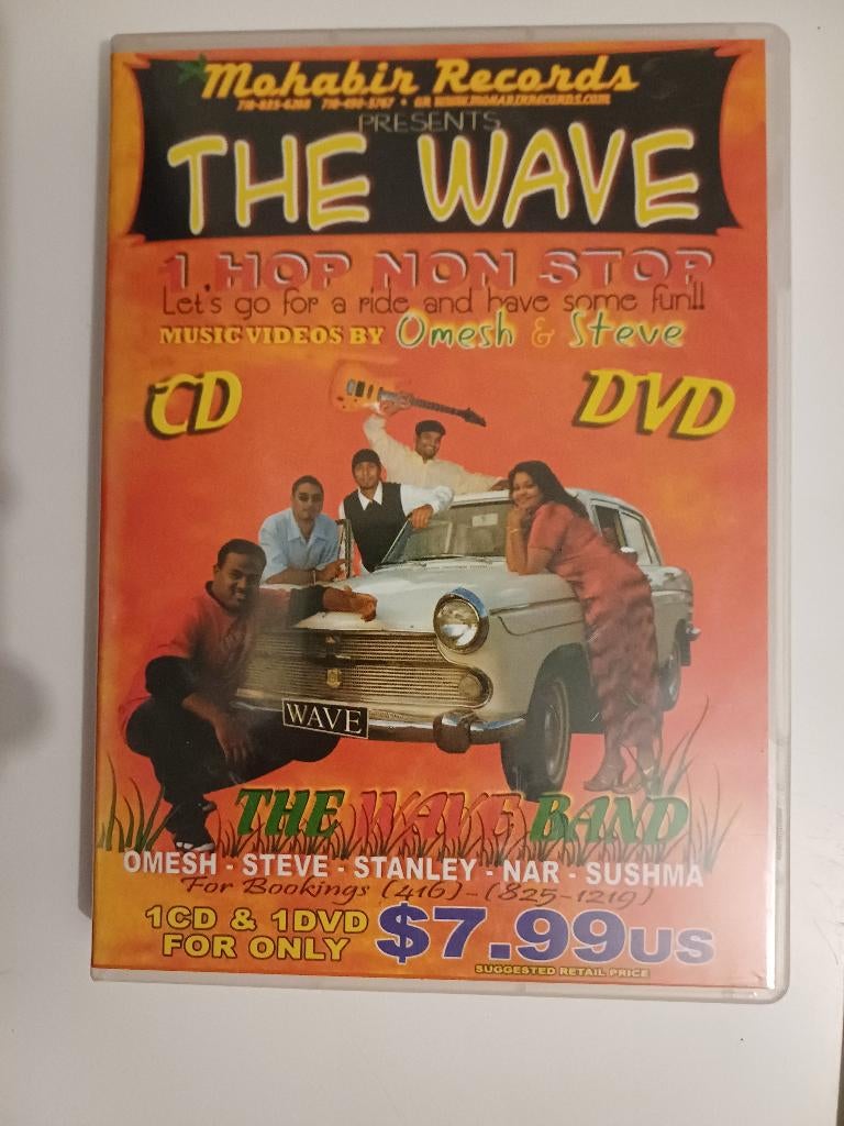The Wave – 1 Hop Non Stop (CD + DVD), Ophalen of Verzenden, Gebruikt