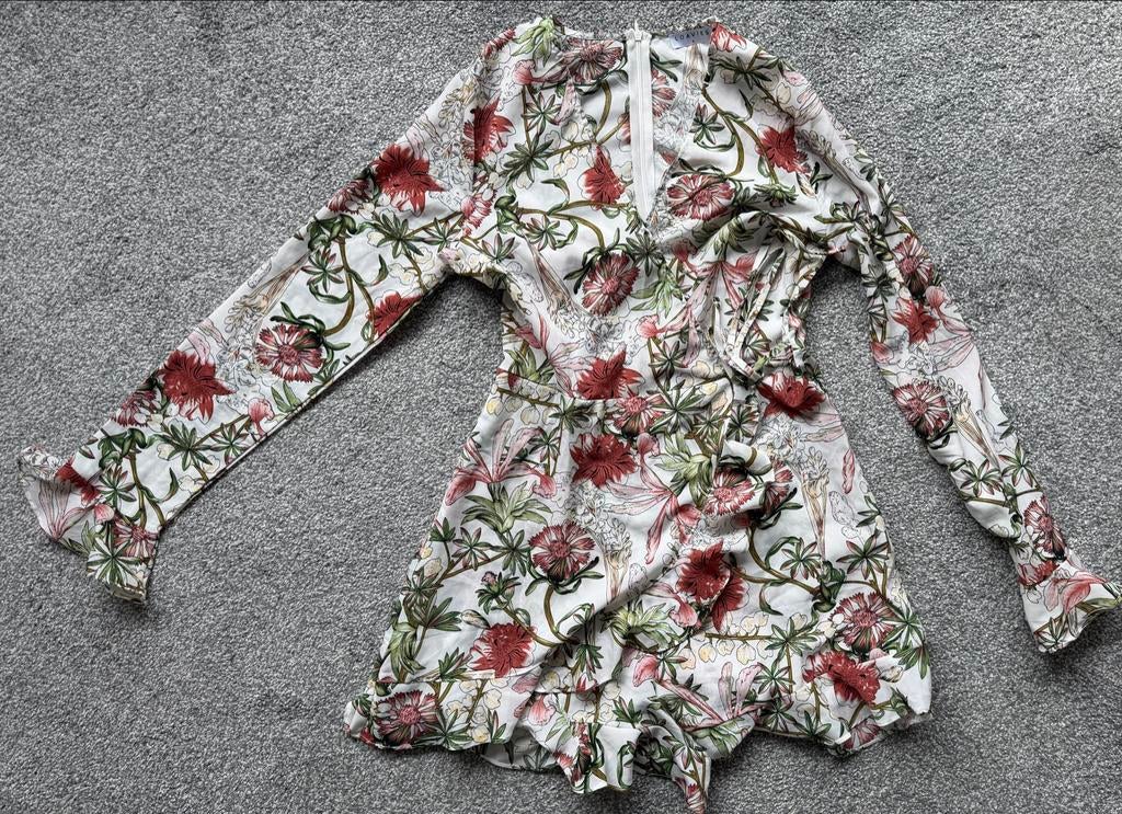 Loavies jumpsuit met bloemenprint, maat M, Kleding | Dames, Jumpsuits, Ophalen of Verzenden, Gedragen, Maat 38/40 (M), Overige kleuren