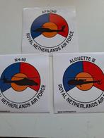 6 stickers RNAF., Ophalen of Verzenden, Luchtmacht, Nederland, Embleem of Badge