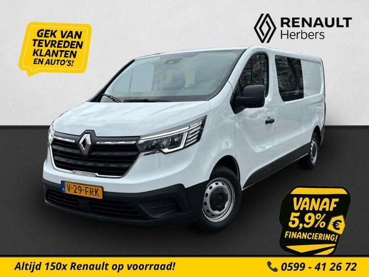 Renault Trafic 2.0 Blue dCi 110 T29 L2H1 Start DC AIRCO / DU, Auto's, Bestelauto's, Bedrijf, Te koop, ABS, Airbags, Airconditioning