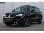 SEAT Ateca 2.0 TSI 4DRIVE Excellence PANO I ACC I VIRTUAL I, Auto's, Seat, Automaat, 1441 kg, Gebruikt, Zwart