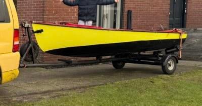 Motorbootje, motor en trailer, Watersport en Boten, Ophalen, Zo goed als nieuw, Overige typen