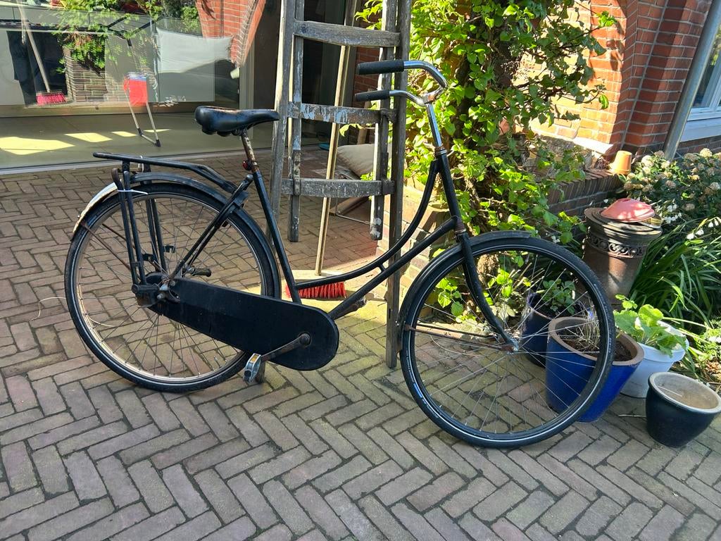 Omafiets, Ophalen, Gebruikt