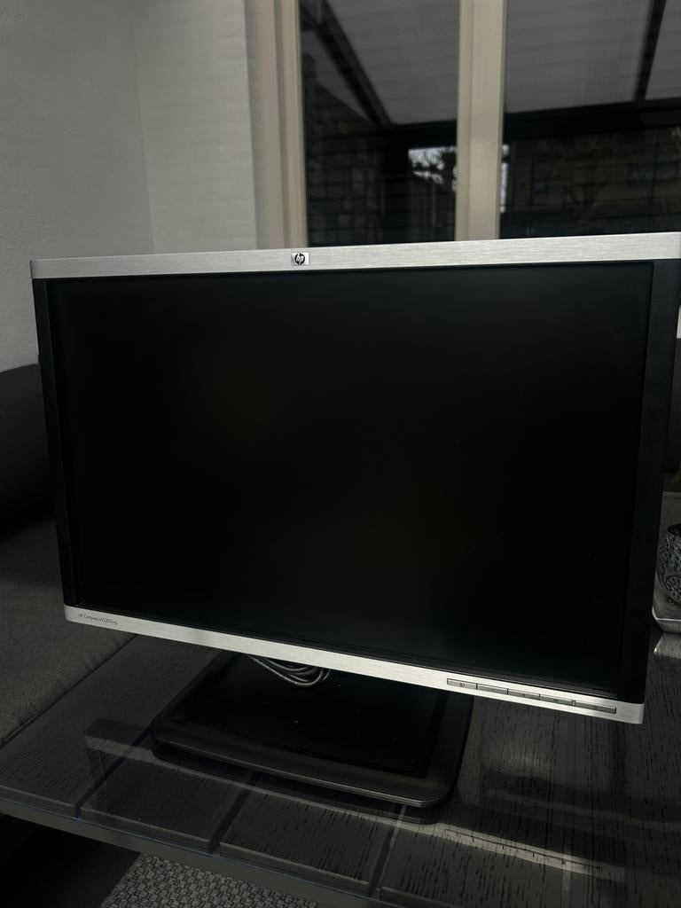 Hp monitor beeldscherm, Ophalen, Zo goed als nieuw, 50 Hz, Overige merken