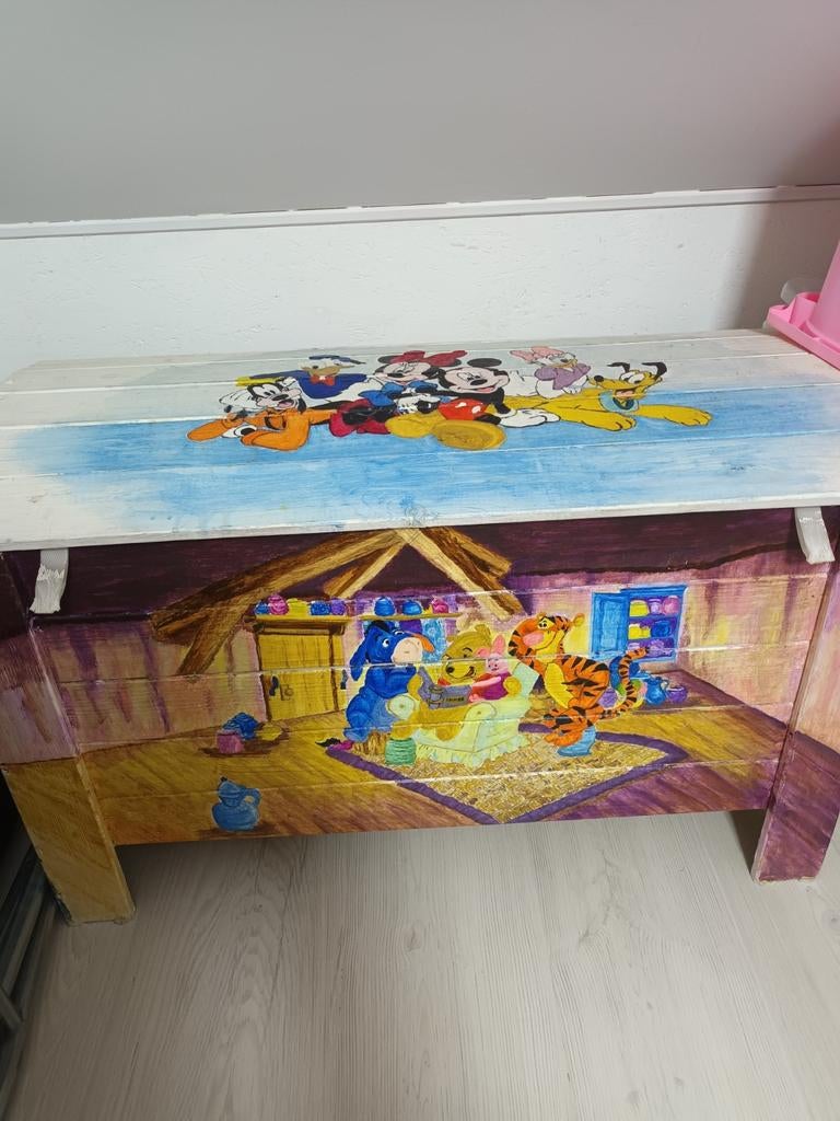 Opbergkist, Kinderen en Baby's, Kinderkamer | Tafels en Stoelen, Ophalen, Stoel(en)