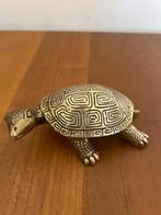 Bronzen primitieve schildpad, Turtle Tortuge gepolijst kuns, Antiek en Kunst, Ophalen of Verzenden