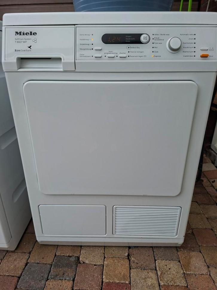 Miele T8827 WP Warmtepompdroger - EcoComfort, Witgoed en Apparatuur, Wasdrogers, Ophalen