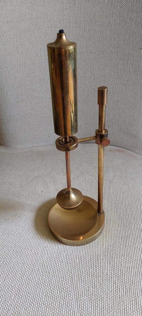 Vintage Ilse D. Ammonsen messing olielamp, Ophalen of Verzenden