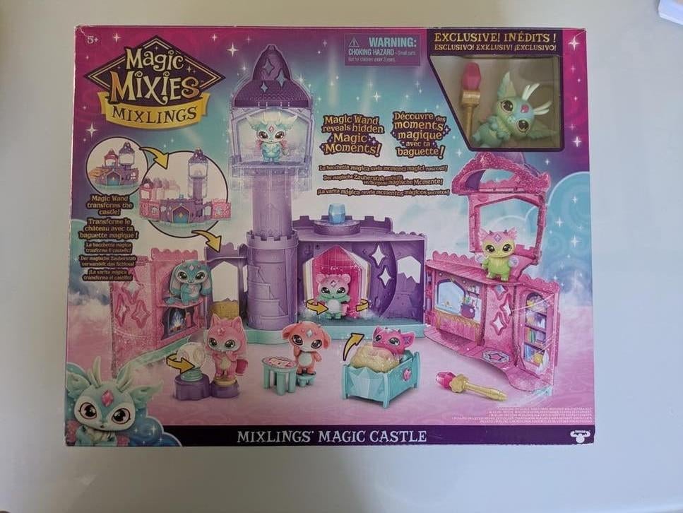 Magic Mixies Mixlings Magic Castle speelset, Kinderen en Baby's, Speelgoed | Overig, Ophalen of Verzenden, Zo goed als nieuw, Meisje