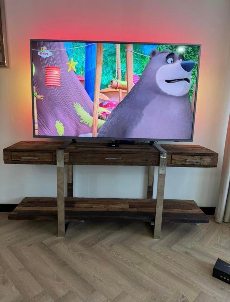 Richmond tv kast, Huis en Inrichting, Kasten | Televisiemeubels, Ophalen, Gebruikt, 100 tot 150 cm, Minder dan 100 cm