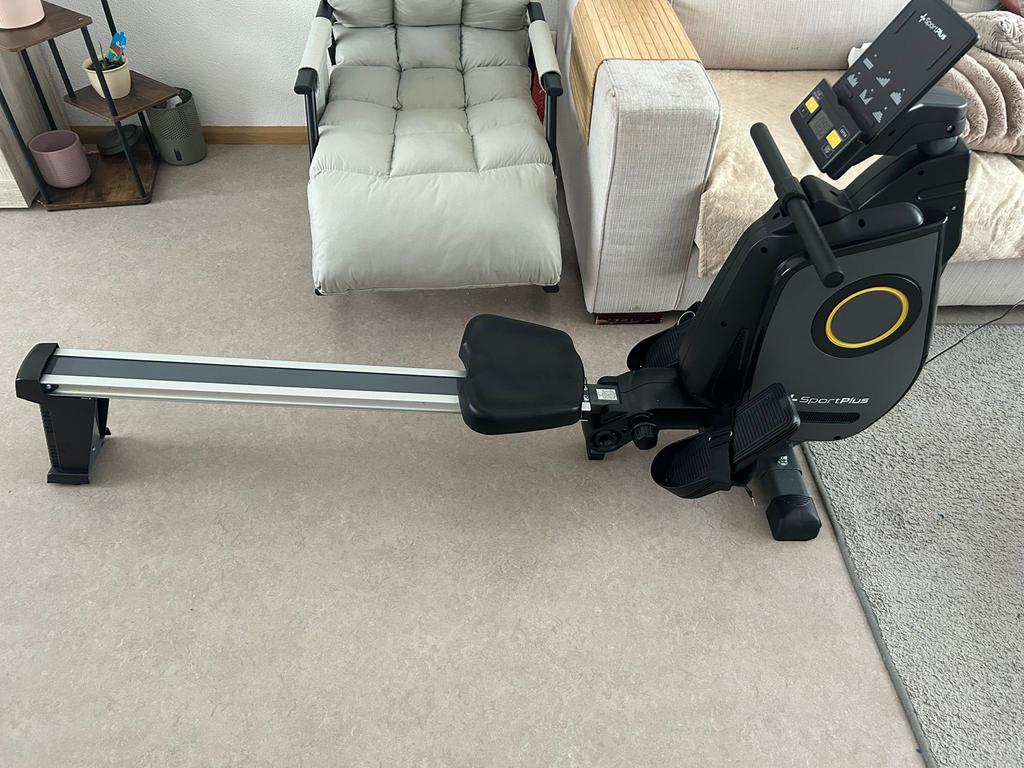 SportPlus Roeitrainer - nieuw, Ophalen, Nieuw, Aluminium, Benen