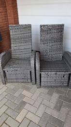 Loungestoel STORD grijs, Tuin en Terras, Tuinsets en Loungesets, Ophalen, Gebruikt, Aluminium, Stoel