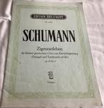 Schumann Zigeunerleben Chor mit Klavierbegleitung bladmuziek, Zang, Gebruikt, Klassiek, Ophalen of Verzenden