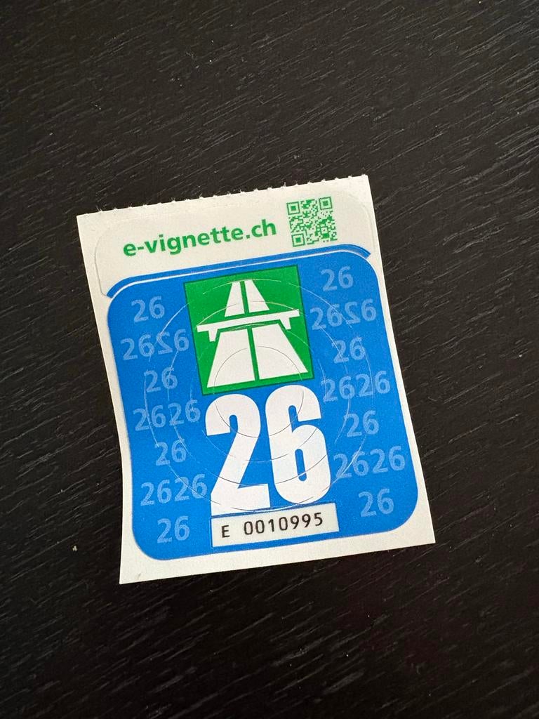Vignet Zwitserland, Tickets en Kaartjes, Autovignetten