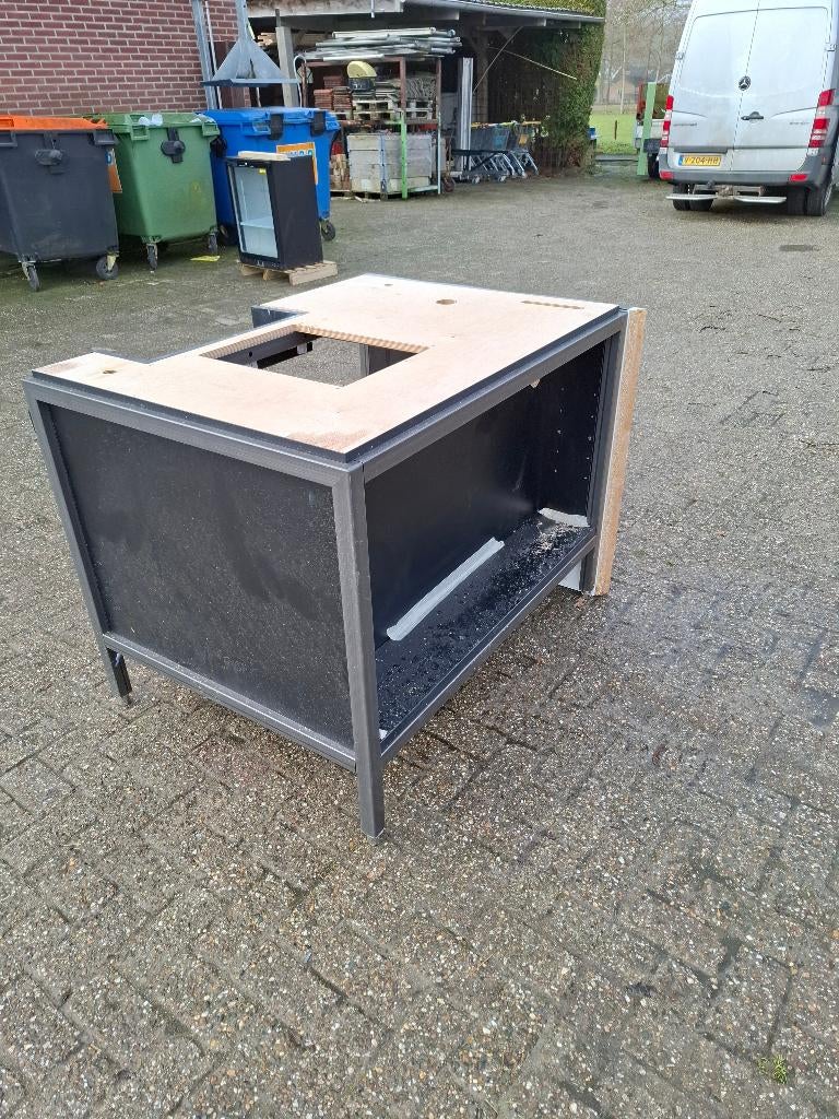 keukenblok, Huis en Inrichting, Keuken | Keukenelementen, Ophalen, Gebruikt, Overige kleuren, 75 cm of meer