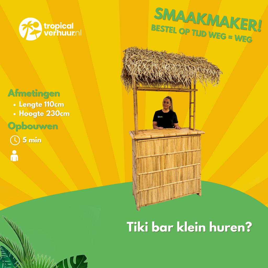 Tiki bar klein huren?, Ophalen of Verzenden, Overige